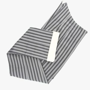 CALZONA RAYA ANCHA VUELTA BLANCA O CAIREL ELÁSTICA