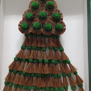 MOSQUERO DE CERDA Y SEDA/ CERDA Y VERDE PREMIUM