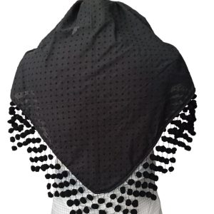 MANTONCILLO PLUMETI NEGRO