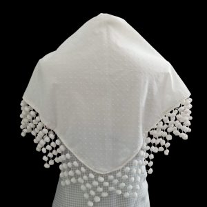 MANTONCILLO PLUMETI BLANCO