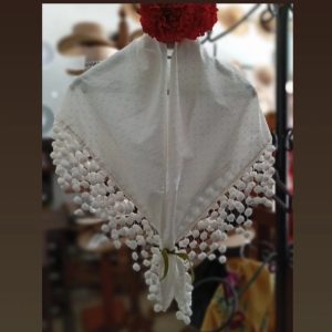 MANTONCILLO PLUMETI BLANCO